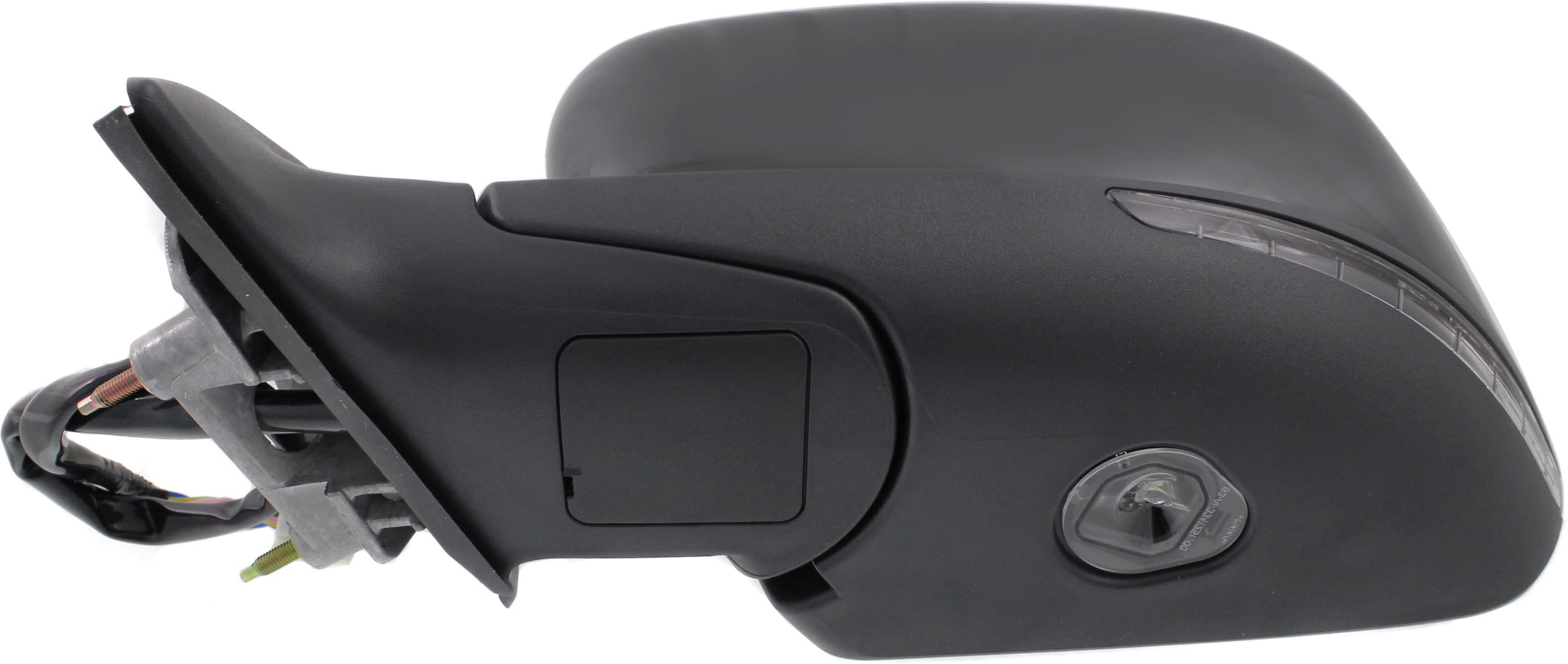 Mirror Compatible With 2014-2018 Jeep Cherokee Left Driver Side Heated Auto-Dimming w/ Blind Spot Detection in Glass In-housing Signal Light Paintable Kool-Vue