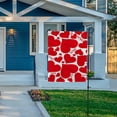 thumbnail image 7 of SKYSONIC Garden Flag Valentine Red Hearts Pattern Garden House Sports Flags 12x18 in Polyester Decorative Flags for Home Garden Flowerpot, 7 of 7