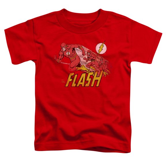 Dc Flash - Crimson Comet - Toddler Short Sleeve Shirt - 2T