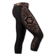 thumbnail image 4 of INKnBURN Women's Black Lace Capris - Size 6 -, 4 of 6