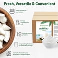 thumbnail image 4 of Z Natural Foods Organic Coconut Milk Powder - All-Natural Vegan Dairy-Free Alternative with MCTs - Unsweetened Coconut Creamer for Coffee & Smoothies - Gluten-Free, Non-GMO, 33 lbs, 4 of 8