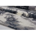 thumbnail image 3 of Ladole Rugs Durable Abstract Toronto Collection Turkish Oakridge Micro Polyester Area Rug Carpet in Grey-Cream, 4x6 (3'11" x 5'7", 120cm x 170cm), 3 of 4