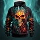 thumbnail image 2 of 2024 Nueva sudadera con capucha 3D con estampado vintage de calavera para hombre, sudadera con capucha de gran tamaño, ropa de hip hop para hombre, sudaderas con capucha para niños, 2 of 4
