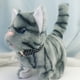 thumbnail image 4 of Gato de peluche eléctrico ZTGD que simula maullidos y menea la cola, lindo gatito de peluche, juguete de compañía para calmar a los demás, juguete eléctrico de peluche para niños y niñas, 4 of 8