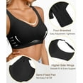 thumbnail image 4 of SHAPERX Bras for Women No Underwire Seamless Oversized Everyday Bra Comfort Wireless Padded Soft Support Bralette, 4 of 5