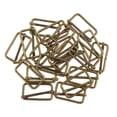 thumbnail image 2 of HOMYL 4x20 Pieces Metal Adjustable Buckle Connector for Bag Strap 32x16x2.8mm Bronze, 2 of 8