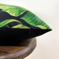 thumbnail image 4 of Mud-Cloth Pillow Covers | Tommy Bahamas Leaf with Black Canvas Back | Throw Pillow | Luxury Décor | Elegant Luxury Décor | Gift for her, 4 of 7