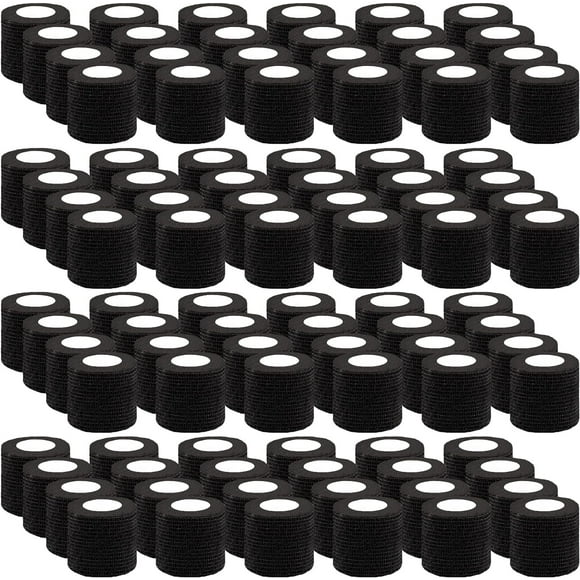 Inch Black Roll Self Adhesive Bandage Inch Black Self Adhesive Bandage Self Adhesive Bandage Sports Bandage Elastic Bandage for Wrist Ankle Swelling Sprain