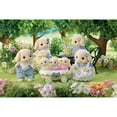 thumbnail image 5 of Calico Critters Flora Rabbit Family, Set of 5 Collectible Doll Figures, 5 of 9