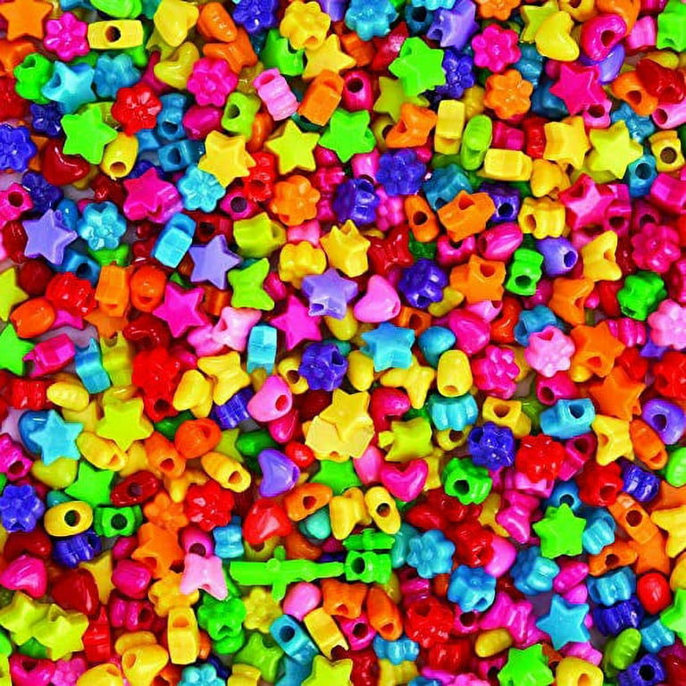 Colorations® Fun Shapes Pony Beads 1 lb