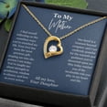 thumbnail image 6 of To My Mother From Daughter Heart Pendant Necklace, 6 of 11