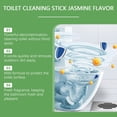 thumbnail image 2 of GWAAMB Efficient Toilet Cleaning Stick 4 Fragrances Available Ocean/Jasmine/Grape/Peach Cleansing Gentle Self-cleaning Lasting, 2 of 9