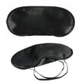 thumbnail image 4 of 10pcs Polyester Sleeping Blindfold Portable Shading Eyepatch Eyeshade Eye Mask (Black), 4 of 7