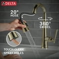 thumbnail image 6 of Delta Emmeline&trade;: Single Handle Pull Down Bar/Prep Faucet, 6 of 7