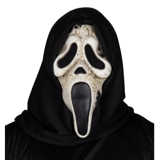 Máscara de Halloween de Ghost Face Aged Licencia Disfraz Scream