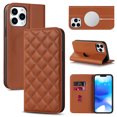 thumbnail image 1 of Feishell Wallet Case Designed for iPhone 13 Pro Max (6.7 inch),Compatible with MagSafe Charger,Stylish PU Leather Magnetic Closure Folio RFID Blocking Protection Card Slots Flip Kickstand Phone ,Brown, 1 of 10