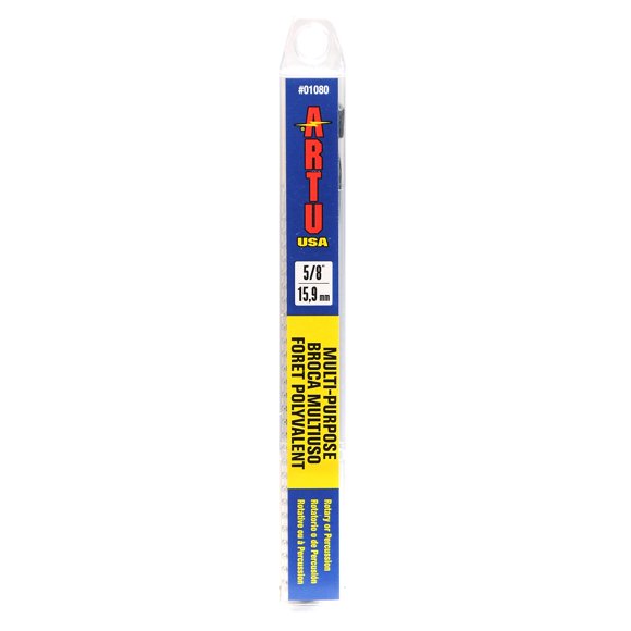 Broca ARTU-USA, 1,6 cm x 15,6 cm, multiusos