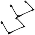thumbnail image 4 of U Shape Coffee Table Legs for Daily Use Black Iron Material 2 Pieces Easy to Install, 4 of 8