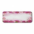 thumbnail image 1 of Pink Computer Mouse Pad, Framework with Romantic Daisies Valentine's Day Design Celebration Theme, Rectangle Non-Slip Rubber Mousepad Large, 31" x 12" Gaming Size, Pink Pale Pink Green, by Ambesonne, 1 of 2
