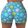 thumbnail image 2 of Fotbe Starfish Shorts Sin Costuras – Shorts Deportivos de Cintura Alta para Mujer, Elásticos para Gimnasio, Yoga, Running o Ciclismo-Medium, 2 of 8