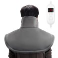 thumbnail image 1 of 19" x 23" Portable Electric Heating Pad for Neck and Shoulders, Fast-Heating with 9 Temperature Settings, 1 of 8