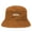 Caramel, variant on US Women Fashion Winter Bucket Hat Vintage Cloche Hats Wool Warmer Fisherman Cap