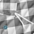 thumbnail image 7 of Bare Home Luxury Duvet Cover and Sham Set - Premium 1800 Collection - Ultra-Soft - Full, Plaid - Heathered Charcoal, 3-Pieces, 7 of 7