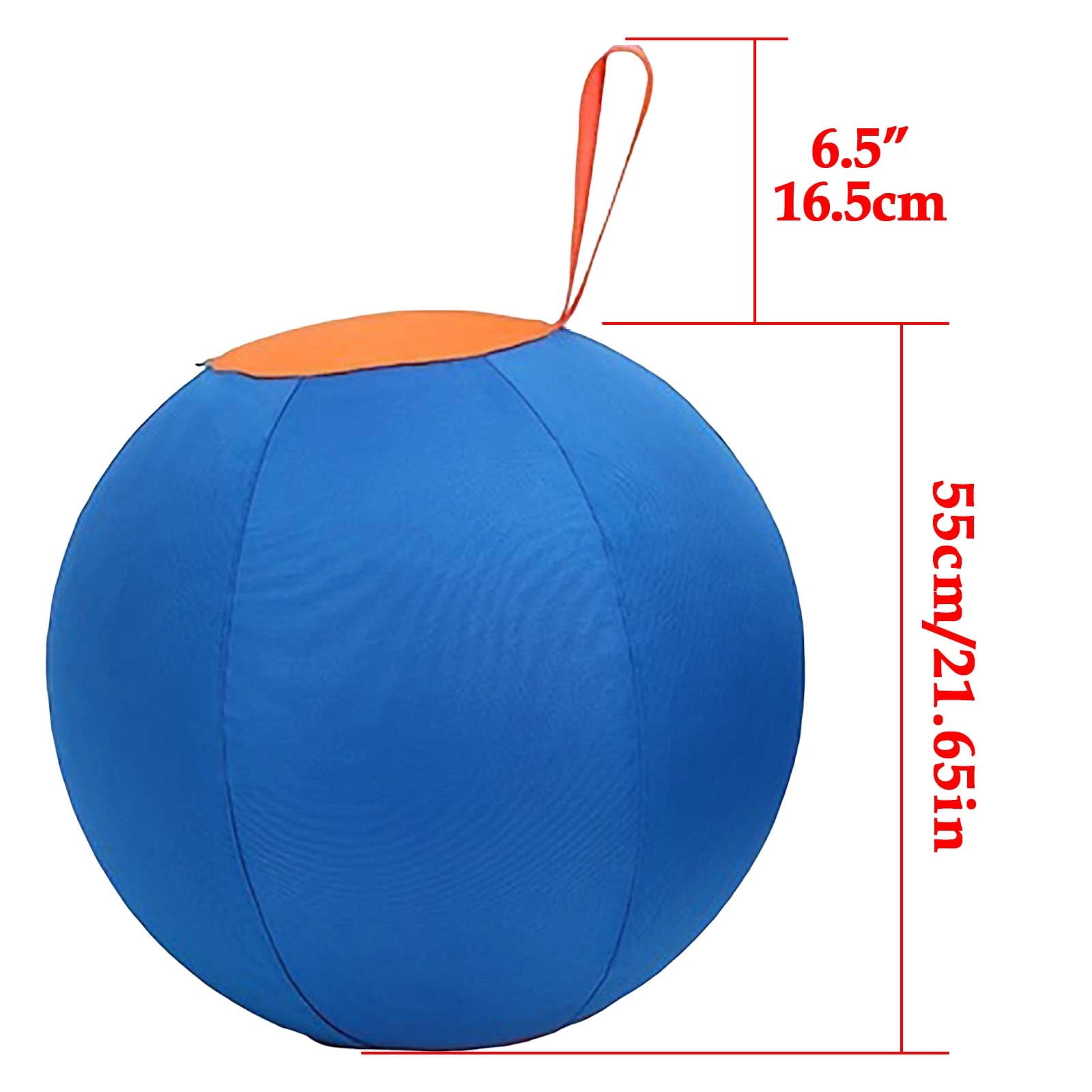 Dog Balls For Large Dogs – Extra Large Enrichment Ball, Tear-Resistant with Protective Cover & Air Pump, Available in Three Sizes for All Dogs