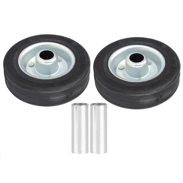 Ruedas de goma Silent Iron Hub para generadores de gasolina/diésel (paquete de 2)
