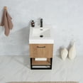 thumbnail image 2 of Miseno 789018B-NO-WH-NM Alistair 18" Free Standing Single Basin Vanity Set - North, 2 of 6