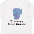 thumbnail image 4 of Inktastic I Love my Great Grandpa Elephant Boys or Girls Long Sleeve Toddler T-Shirt, 4 of 5