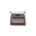 thumbnail image 1 of Retro Wooden Typewriter Card Holder Mini Vintage Memo Clip Photo Messages Note Display Stand Office Accessories Desk Organizer Decoration, 1 of 4