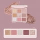 thumbnail image 5 of gogotales Paleta de sombras de ojos de 9 colores Brillo alto pigmentado Sombra de ojos mate Diseño de bolsillo portátil, 5 of 8