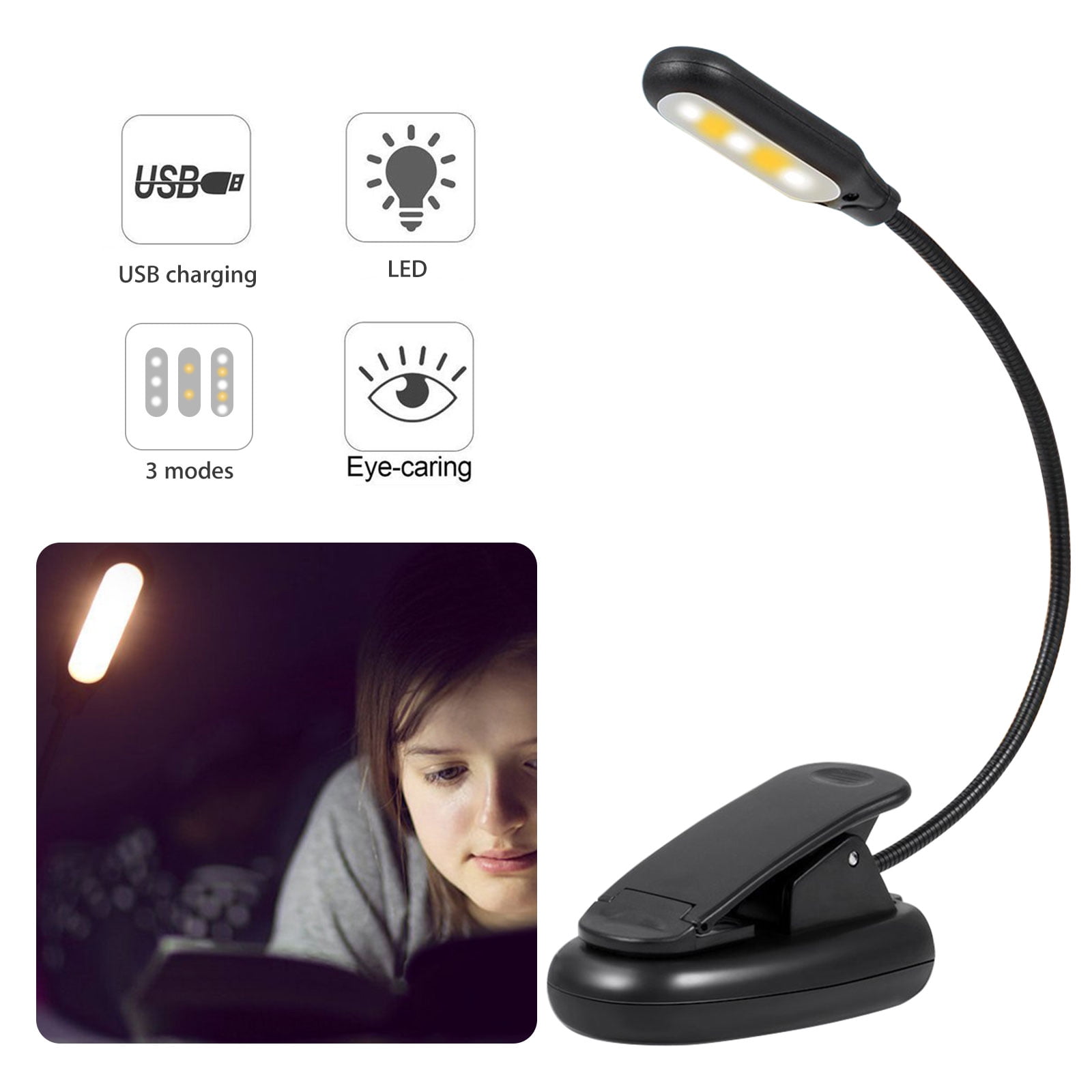 thuctek book light