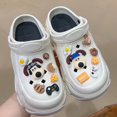 thumbnail image 1 of 14 piezas de adornos de sandalias de zuecos en 3D (cachorro de dibujos animados), adornos de zapatos, lindos adornos de zapatos para zuecos, zapatos, sandalias, pulseras DIY, 1 of 5