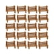 thumbnail image 3 of 20x IH57-311 Realista Banco largo Micro Escena Accesorios decorativos 1: 200 madera perfke Mini banco banco escena prop, 3 of 9