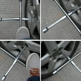 Tire Lug Nut Wrench Four 4 Way Heavy Duty Folding 13/16 1/16 3/4 7/8