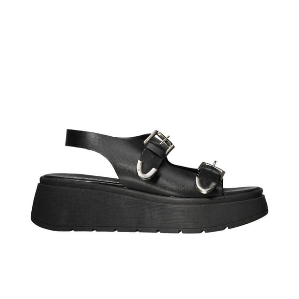 Sandalia Mujer Kipon Plataforma Casual negro 24