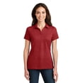 thumbnail image 1 of Discontinued  Port Authority ®  Ladies Meridian Cotton Blend Polo. L577 L Flame Red, 1 of 1