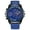Blue, variant on Durable Men's Watch Life Waterproof Leather Strap Date Wristwatch with Business-Sport Aesthetic Watches Ideal as Fathers Day Gifts Birthday Presents or Thoughtful Anniversary Gifts for Men