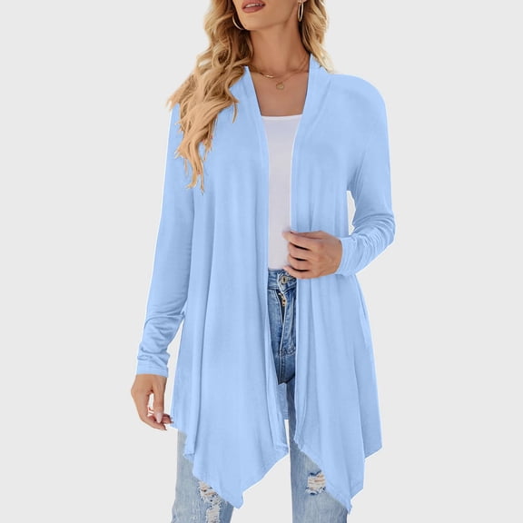 Women's Sleeveless Cardigan Women's Summer Lightweight Open Front Hanging Long Proof Asymmetrical Vest Sweaters for Work Women Fall Cardigans Sweater Women plus Size Lightweight Sweaters for
