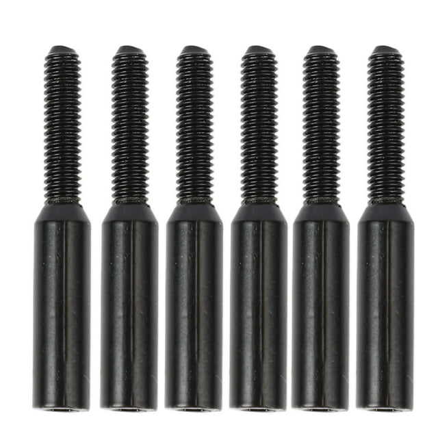 Electric Guitar Screws, Round Rod Tight Fit Guitar Screw Set Metal Long Service Life Hex 6Pcs For Tremolo System