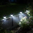 thumbnail image 4 of Solar-Powered Led Lights, Motion-Sensor Garden Lights With Ip68 Waterproof Rating, for Pool and Pond, White, 4 of 6
