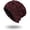 Wine, variant on Knitted Slouch Winter Baseball Cap Soft Warm Hat for Men and Women