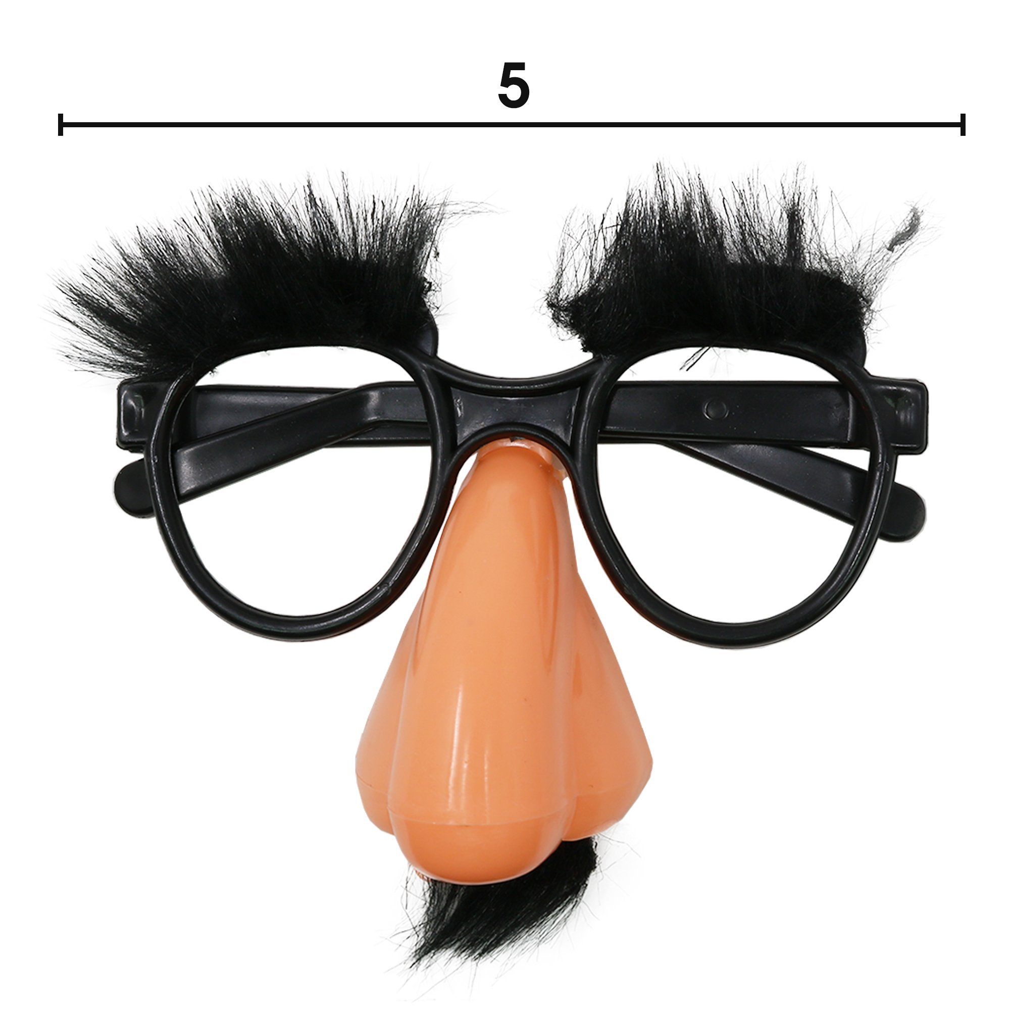 Disguise Glasses with Nose - Groucho Marx Funny Glasses - 1 Piece - image 5 of 5