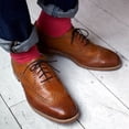 thumbnail image 1 of Zapatos brogue de corte bajo con cordones para uso formal, informal, cómodo y profesional para hombres Wmkox8yii 123q2358, 1 of 6