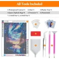thumbnail image 3 of Adult Diamond Painting Kit, 5D Diamond Painting Kit, Premium 5D Diamond Painting Kit, Fantastic DIY Set, Full Drill Kit — 30×40 cm (Unframed),BLKJDP01, 3 of 8