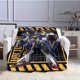 thumbnail image 1 of Manta de franela con estampado de Gundam, traje móvil, manta cálida de dibujos animados para camas, manta de Picnic, forros de cama, regalo de cumpleaños, 1 of 4