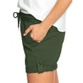 thumbnail image 2 of Yuemengxuan Women Comfortable Casual Shorts with Adjustable Drawstring Elastic Waist, 2 of 3