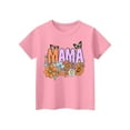 thumbnail image 6 of Frwgonr Girls T-Shirts Mama's Boy Tee Shirt Top Summer Short Sleeve Clothes for Mother's Day Pink, Size 2-14 Years, 6 of 6
